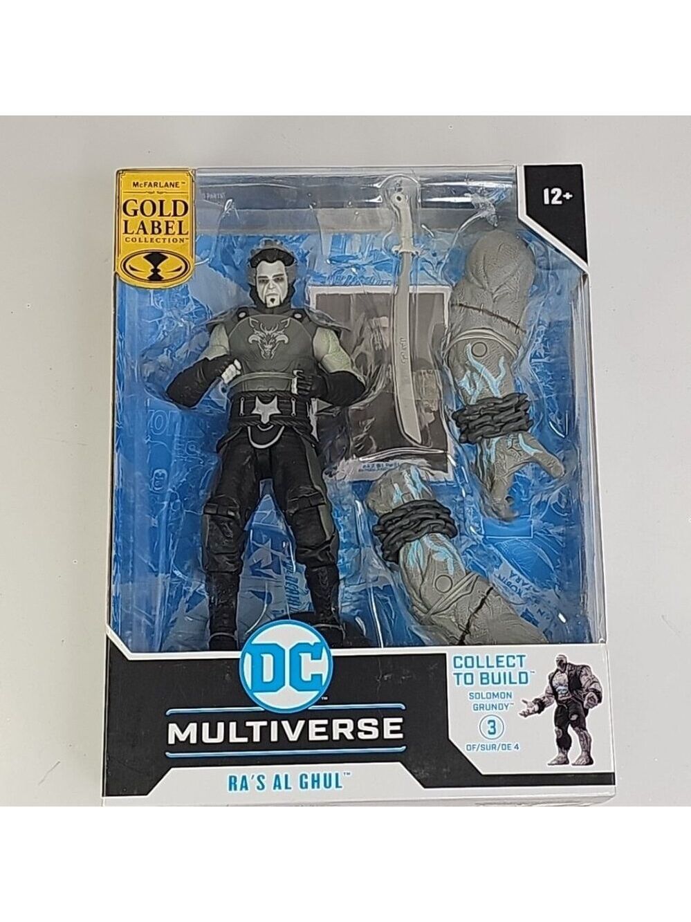 DC Multiverse McFarlane Gold Label Arkham City RA’s AL Ghul Action Figure SEALED